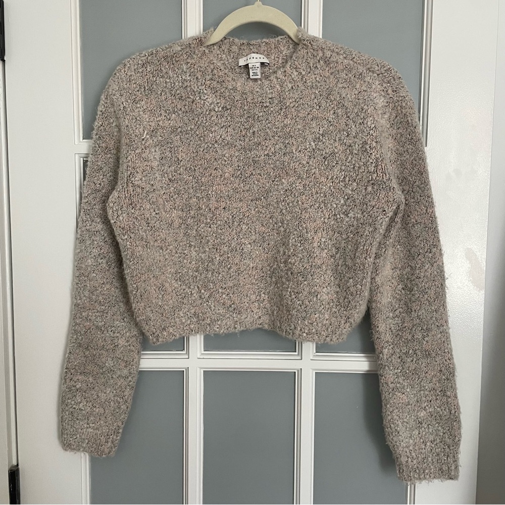 Topshop Cropped Sweater